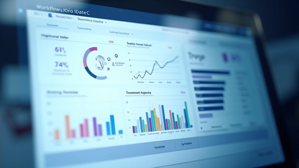 Dashboard de monitorizare a fluxurilor de lucru