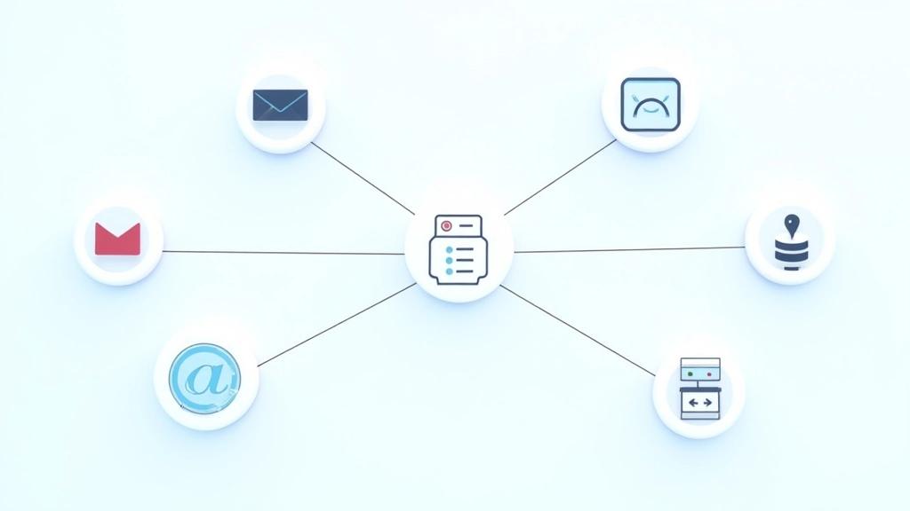 System integrations connecting multiple business tools