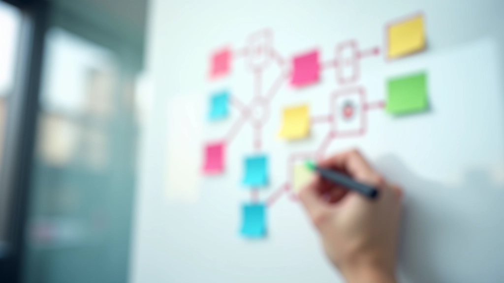 Whiteboard cu diagrame de workflow și integrări pentru agenți AI